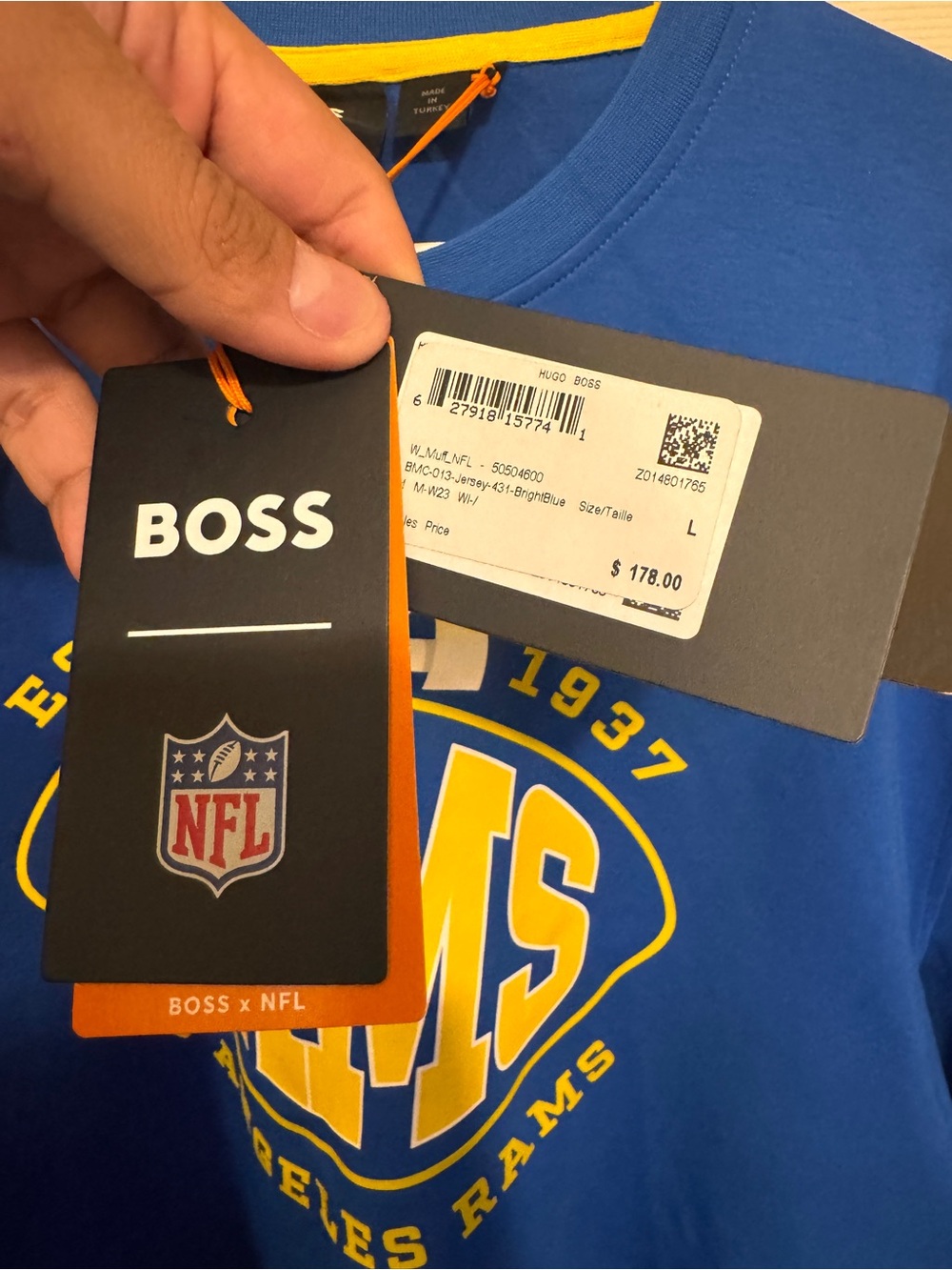 Hugo Boss X NFL LA Rams - Picture 3 of 4